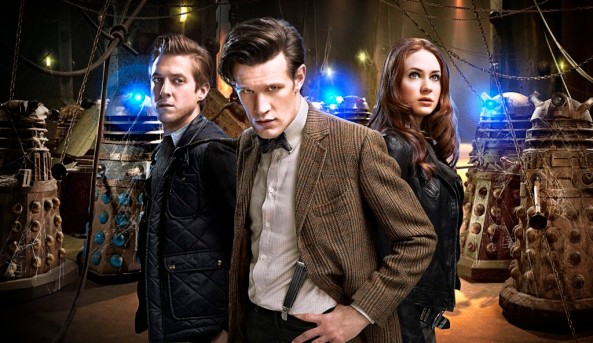 The Doctor and friends